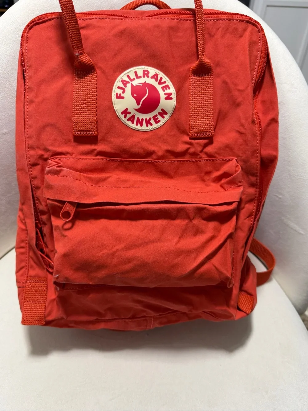 Fjallraven Kanken Classic Backpack Burnt Orange 16L Vinylon Unisex